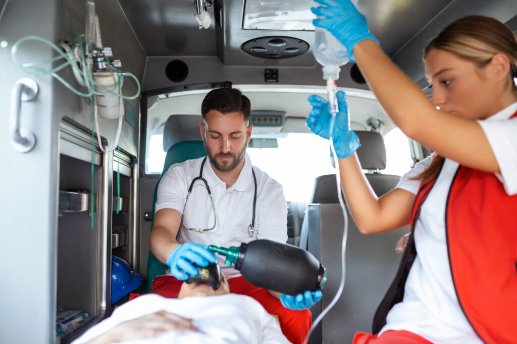 prise en charge malade vers hôpital