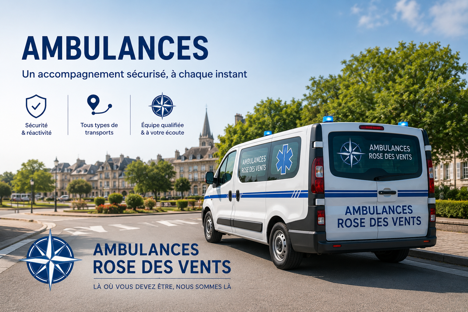 Ambulance Rose des Vents à Aulnay-sous-Bois